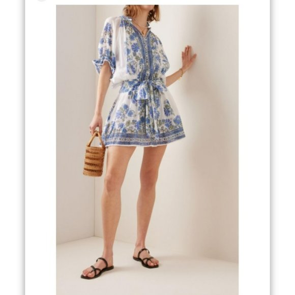 Juliet Dunn Blouson Mini Dress 1 - Picture 3 of 16